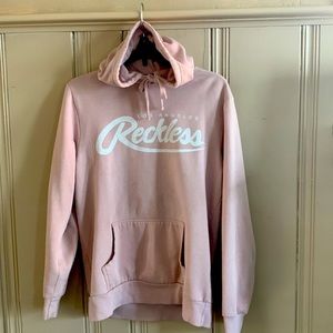 Men’s hoodie young and reckless